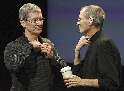 How did Steve Jobs and Tim Cook build a great succession plan?
